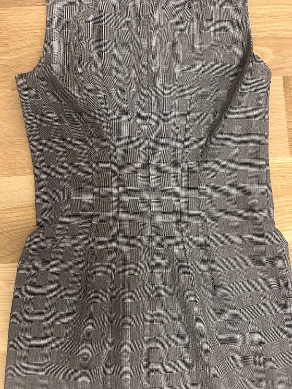 Michael Kors Plaid Dress Gray/Black Size 4